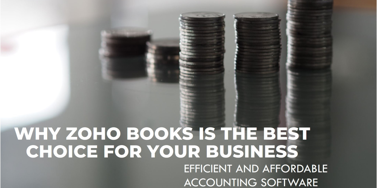 Why Your Business Should Use Zoho Books